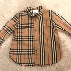 Kid’s Burberry shirt ( 3-4 years old, 104 cm)